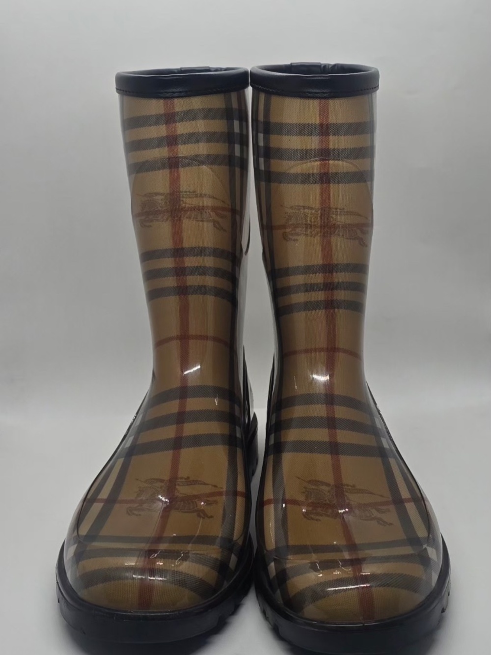 Burberry Boots w/ Scarf Women Size 41 - Picture 4 of 8